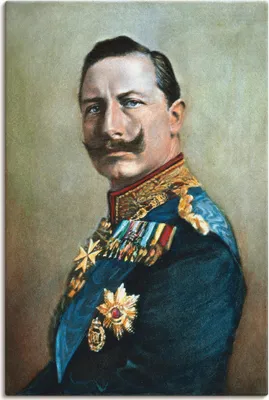 Produktbild von ARTland Leinwandbild Wilhelm II. Größe: 20x30 cm