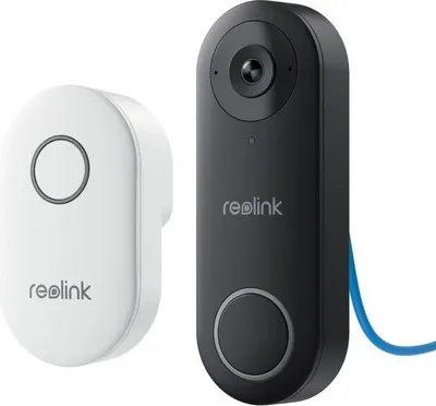 Obrázek produktu pro Reolink D340P videointerkom, 5MP kamera, úhel pohledu 180°, obousměrný zvuk, PoE, kompatibilní s Google Assistant, černá barva
