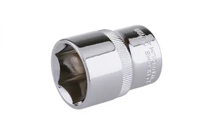 Produktbild von Stecknuss für 1/2 Zoll Antrieb, 22 mm Schlüsselweite, aus Chrom-Vanadium-Stahl