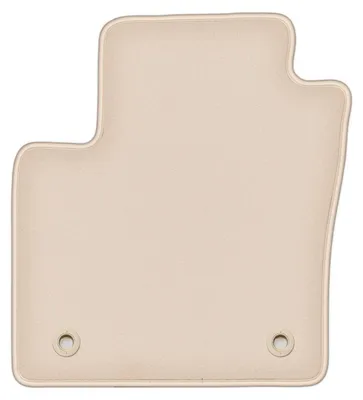 Produktbild von DURBAN Beige Velours-Fahrerfußmatte für Toyota C-HR Crossover (2016-)