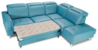 Produktbild von Leder Sitz Garnitur Designer Wohnlandschaft Ecksofa Sofa Couch Sofa L-Form Neu