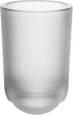 Produktbild von WC-Bürstenglas 15 cm satiniert aus Bleikristall