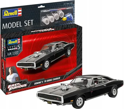 Obrázek produktu pro Revell Model Set F&F Dominic's 1970 Dodge Charger 1:25