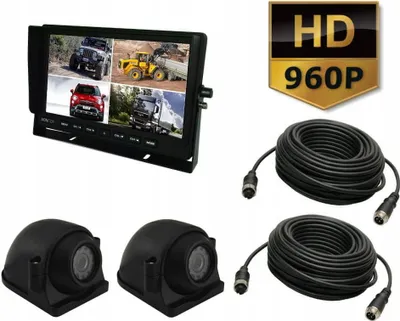 Obrázok produktu pre Súprava AHD 2 x optimalizovaná kamera 10'' monitor