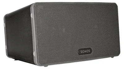 Produktbild von Sonos Play3, Schwarz, Kunststoff, 10, 100 Mbit/Sek, 120 - 240V, 50 - 60 Hz, 26.8 cm
