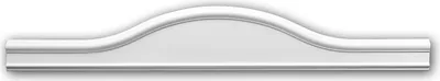 Produktbild von PROFHOME 154003 Pediment Türumrandung Stuckeinrichtungs aus Polyurethan