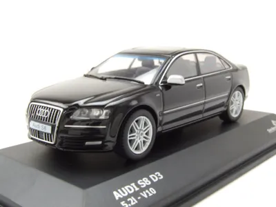 Produktbild von Solido 421437690 Audi S8 D3 2010 schwarz 1:43