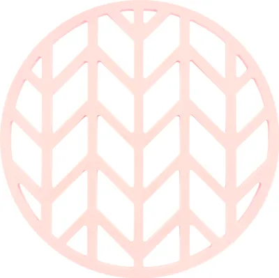 Produktbild von Krumble Topfuntersetzer - Topfuntersetzer hitzebeständig - Topfuntersetzer Silikon - Topfuntersetzer - Pfeile - Durchmesser 14 - Rosa