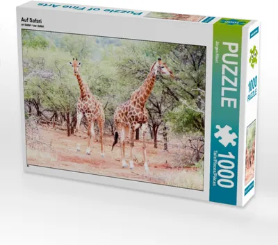 Produktbild von Calvendo Auf Safari 1000 Teile Puzzle quer 640x480mm, Klust Jürgen; 7379906