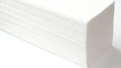 Produktbild von Karen Papierhandtücher ZZ 1-lagig Weiß 200 Stück