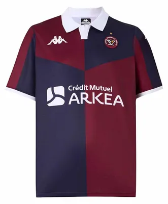 Produktbild von Kappa 341X3YW-A0E Heimtrikot Replica Bordeaux/Marineblau Gr. S