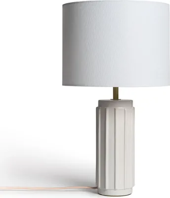 Produktbild von Tischlampe Keramik Corbusier Weiß