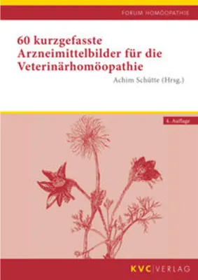 Obrázek produktu pro 60 kurzgefasste Arzneimittelbilder für die Veterinärhomöopathie