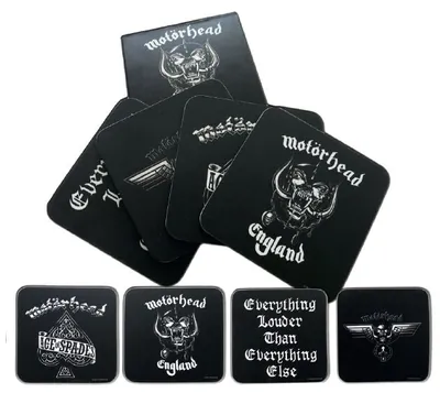 Produktbild von KKL Motörhead Untersetzer Pack (4) KKLCSTMH3