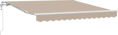 Image de Auvent électrique rétractable vidaXL, beige, 300 x 250 cm