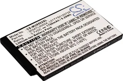 Obrázek produktu pro TECHTEK Baterie kompatibilní s [I-Mate] Ultimate 9502 nahrazuje 303ATL0000A, pro L017YS0100732