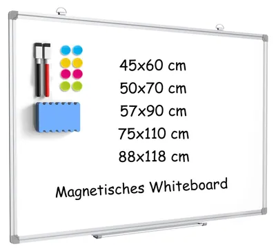 Obrázok produktu pre Magnetická tabuľa 45x60 cm, viacúčelová tabuľa