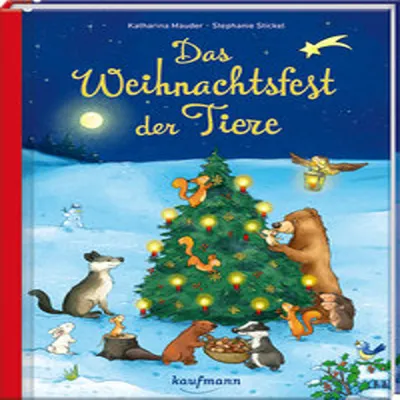 Produktbild von Adventskalenderbuch zum Vorlesen für Kinder ab 4 Jahren – 24 Kapitel, niedliche Tiergeschichte, ohne Schokolade