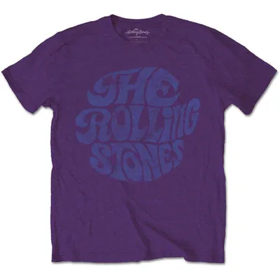 Produktbild von The Rolling Stones Vintage 70s Logo Purple XL T-Shirt