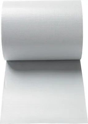 Produktbild von Hengda Sichtschutzstreifen PVC Doppelstabmatten Zaun Windschutz 2 Rollen á 70m x 19cm Grau