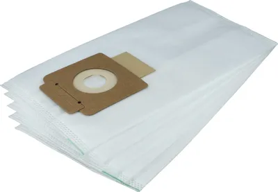 Produktbild von vhbw 5x Staubbeutel kompatibel mit Kärcher T 10/1, T 10/1 Adv, BV 5/1, BV 5/1 BP, T101eco!efficiency, DS 5300 Staubsauger - 33,5cm x 18,5cm Weiß