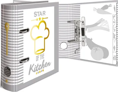 Produktbild von Rezeptordner A5 Star of The Kitchen Packung mit 16 Stück
