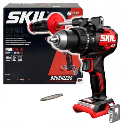 Image de SKIL 3085CA Akku-Schlagbohrschrauber (20 V, bürstenloser Motor,13 mm Bohrfutter)
