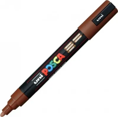 Produktbild von POSCA Pigmentmarker PC-5M kakao braun