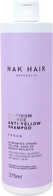 Produktbild von NAK Platinum Blonde Anti Yellow Shampoo 375ml