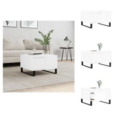 Produktbild von vidaXL Couchtisch Weiß 55x55x36,5 cm Holzwerkstoff -  Couchtische