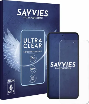 Produktbild von 6x Für Nothing Phone (3a) Lite Schutzfolie Savvies Displayschutz Display Schutz Folie Klar Transparent