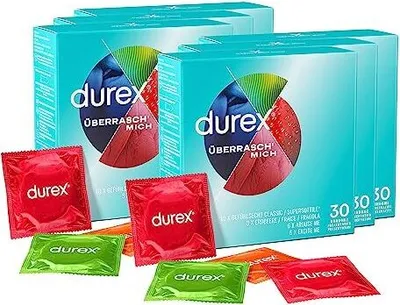 Produktbild von Durex Überrasch Mich Kondome 6 x 30 Stück