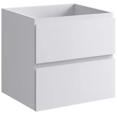 Zdjęcie produktu dla Szafka pod umywalkę Carole - biały, matowy - 54x48x45 cm