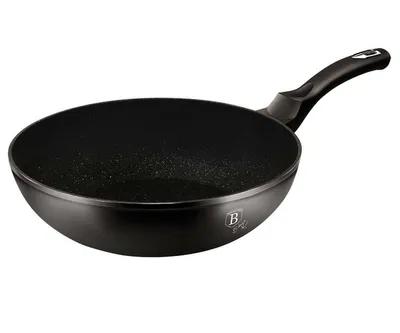 Obrázek produktu pro Berlinger Haus žulový wok 28cm Black Silver BH1848