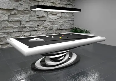 Immagine prodotto di Tavolo da biliardo da 7 piedi Tavoli da biliardo Tavolo da gioco Tavolo da biliardo