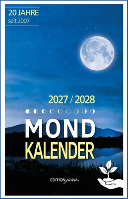 Produktbild von Mondkalender 2027 Tageskalendarium für Wohlbefinden und Garten
