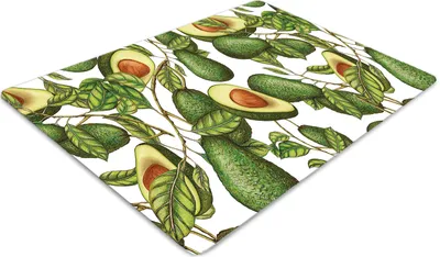 Produktbild von Stuhlunterlage Bürostuhlunterlage 120 cm x 90 cm Bodenmatte Bürostuhlunterlage - Eine Avocado