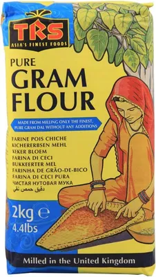 Produktbild von 2kg TRS Reines Kichererbsen Mehl ohne Zusätze / PURE GRAM FLOUR