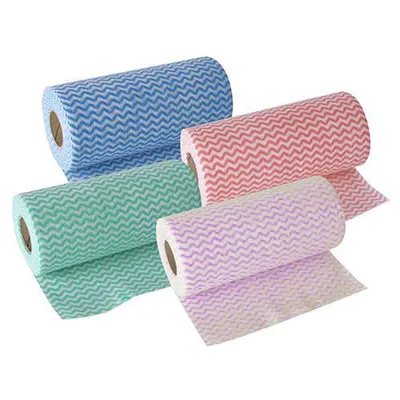 Produktbild von Wischfixtuch 1750 cm x 18 cm farbig sortiert 50 Blatt perforiert