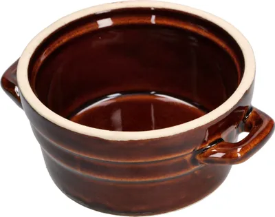 Zdjęcie produktu dla Kamionkowy garnek KOTARBAU® Garnek na smalec wykonany z kamionki ? 11 cm