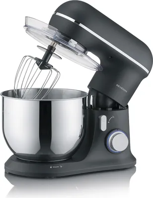 Immagine prodotto di Robot da cucina SEVERIN KM 3899 in acciaio inossidabile, nero