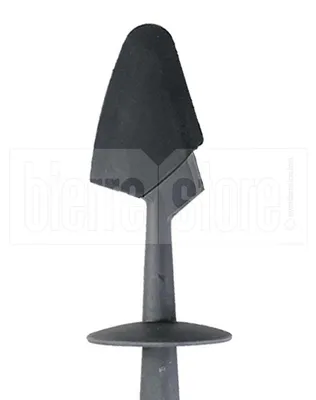 Spatel kompatibel mit Thermomix TM21/TM3300, Kunststoff, schwarz