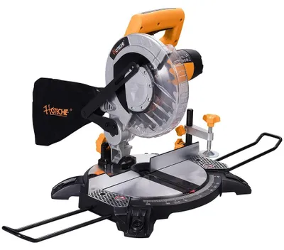 Produktbild von Kreissäge, Gehrungssäge - 210 mm Sägeblatt - 1400 Watt Leistung - Gelb