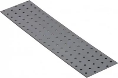 Produktbild von 10x Lochplatte 400 x 100 x 2,00 mm Flachverbinder Holzverbinder verzinkt