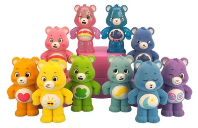 Obrázek produktu pro Die Glücksbärchis Figuren beflockt Unlock the Magic 8 cm Blind Box Display (8)