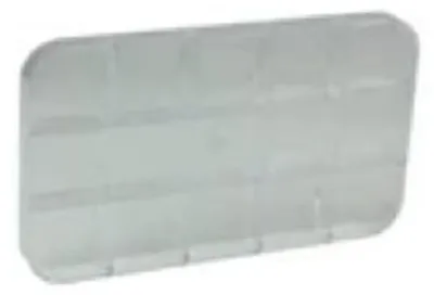 Inzetstück für Sortimentskasten, 9 Fächer, transparent, 183x106x15 mm