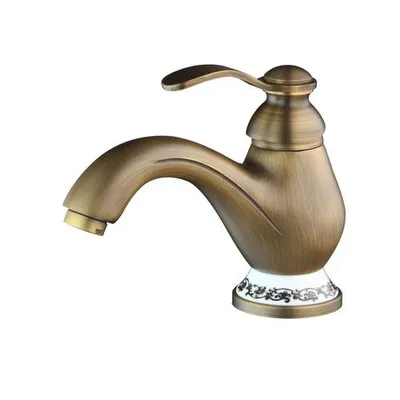 Immagine prodotto di Miscelatore lavabo KRAN retro ottone spazzolato PROTOGENA LAUFERI