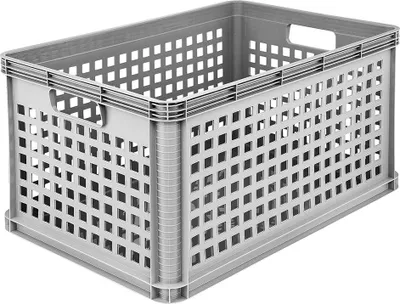 Image de keeeper 1088513000000 keeeper Panier de rangement "robert", 64 litres, gris nordique
