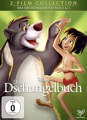 Obrázok produktu pre Das Dschungelbuch 1+2, Doppelpack DVD