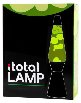 Obrázek produktu pro Lávová lampa černá/zelená, 40 cm